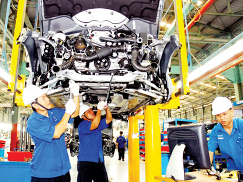 นายกรัฐมนตรีอนุมัติแผนการพัฒนาหน่วยงานอุตสาหกรรมรถยนต์เวียดนาม